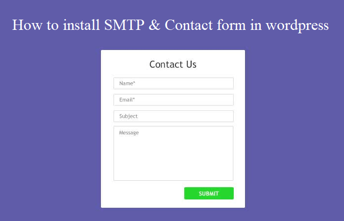 contact form
